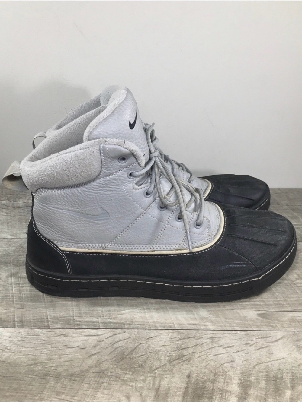 Nike All Conditions Gear ACG 386469-090 Woodside Men Leather Duck Boots Shoes 11